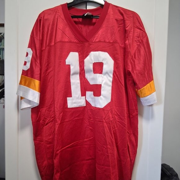 Vintage Throwback Stars Joe Montana #19 Kansas City Chiefs Football Jersey XXL - Picture 1 of 6